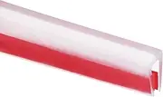 uxcell 10 Ft Rubber Edge Trim, Self-Adhesive U-Channel Edge Protector, Guard Seal Strips Fit for 1/8" Car Doors, Glass, Sheet Metal, Cabinet, Clear