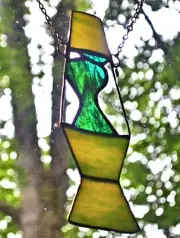 Lava Lamp Stained Glass Sun Catcher (#002)