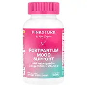 Pink Stork, Postpartum Mood Support, 60 Capsules