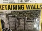 Cut Stone Retaining Walls HO Scale Woodland Scenics C1259 NIB Sealed Vintage