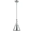 Innovations Lighting 1 Light Appalachian 8" Mini Pendant, Chrome - 206-PC-M13-PC