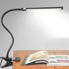 Portable Desk Lamp Dimmable Flexible USB Clip-On Table Reading Book Light Lamp