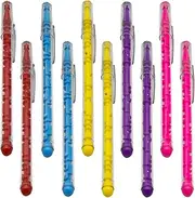 Maydahui 30PCS Maze Ballpoint Pen Novelty Puzzle Pens Blue Ink with Built in Ball Stress Relief for School Office Stationery Supplies