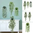 1/2/3Pcs Fake Potted Plant Artificial Hanging Pea Pod Mandala Plant cabnN