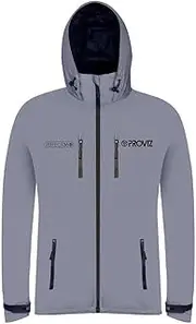 [Proviz] Men's Reflect 360 Outdoor Jacket-Silver/Black