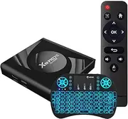 Android 12.0 Tv Box,X88 PRO13 RK3258 Quadcore 4GB RAM 64GB ROM Support 4K 3D 1080P 2.4/5 Ghz WIFI6 BT5.0 10/100M Ethernet DLNA HDR10 HDMI 2.0 H.265 Smart,Wireless Mini Keyboard,2gb+16gb