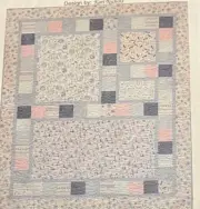 CHILD’S PLAY Mountainpeek Creations Pieced Quilt Pattern 44.5x56.5 or 54.x66.5