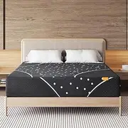 [Sweetlove] Starry Night Hybrid Mattress - Gel-Infused Memory Foam & Pocket Spring System for Cool Comfort, Motion Absorption, and Pressure Relief (Double)