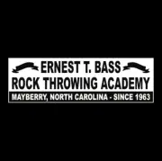 Funny "ERNEST T. BASS ROCK THROWING ACADEMY" The Andy Griffith Show STICKER