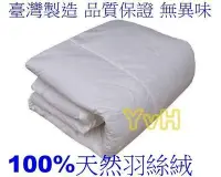 在飛比找Yahoo!奇摩拍賣優惠-=YvH=雙人羽絲絨被胎 100%天然水鳥羽1.5kg 台灣