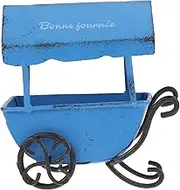 HEALEEP Decorative Tinplate Trolley Model for Home Decor and Photography Props Retro Craft Ornament for Living Room Bedroom and Boys and Girls Birthdays Unique Tinplate Design