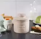 Original Butter Bell Crock, Matte Beige, new in box!