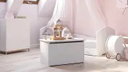 Dmora - Bialystok Storage Box, Multi-Purpose Storage Box, 40 x 42 x 73 cm, White