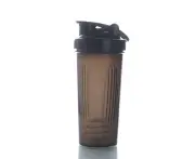 600ml Bottle for Exercise Shaker Bottle Easy to Carry Large Capacity Drinkware Water -Black