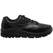 Brooks Mens Addiction Walker 2 Support 2E-Wide Leather Walking Shoes (Black/Black)