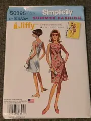 Simplicity 1101 Misses Jiffy Sundress Sizes6-14 UNCUT Vintage Reproduction