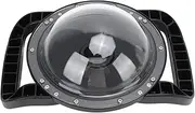 Cryfokt Dome Port for Diving Housing Case, High Light Transmittance Dual Handle Stabilizer Floating Grip for Action 1 Cameras, Overall Waterproof Case, Underwater Photos Videos