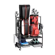 VOPEAK Golf Bag Organizer, Golf Bag Stand, Golf Organizer for Golf Clubs, Gol...