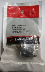 RadioShack DPDT Heavy Duty Center-Off Toggle Switch 275-0038