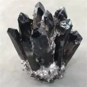 280g Natural Smoky Quartz Cluster Quartz Crystal Point Specimen Reiki Decor