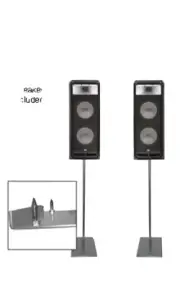 Chicago Audio Group SAT-33 Speaker Stand (pair) NEW (Bose Cube Speaker Stand)