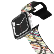 Apple Watch Series 1-3 (42mm) Impact Band bike wheels stripe apple watch band