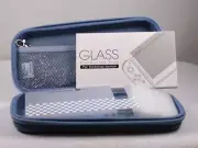 For Nintendo Switch/OLED Blue Denim Carrying Case Waterproof Shell Cover
