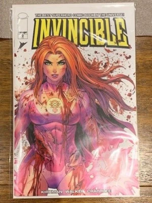 Invincible #2 WhatNot Exclusive! TRADE DRESS, Atom Eve! Tyler Kirkham variant