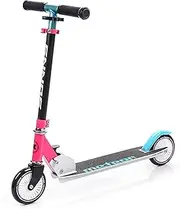 meteor Kick Scooter Big Wheel Urban Scooter Folding In-Line Scooter for Adults Children Toy Very Durable Adjustable Height