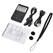 Mini Digital Portable Pocket LCD AM FM Radio Stereo Rechargeable w/Earphone
