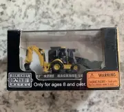 Norscot Construction Mini’s Die-Cast Cat 420E Backhoe Loader Scale Model, NIB
