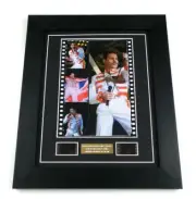 QUEEN FILM CELL ORIGINAL FREDDIE MERCURY MEMORABILIA FRAMED GIFTS QUEEN LIVE