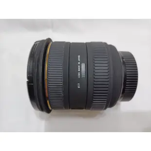 SIGMA 10-20mm F4-5.6 EX DC HSM for NIKON 適馬 超廣角鏡頭 尼康 APS-C