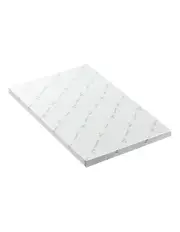 [Giselle Bedding] Topper Ventilated Cool Gel Single Memory Foam Mattress 8cm in White