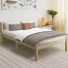 Oikiture Bed Frame Queen Double King Single Wooden Base Timber