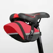 zolyet Rainproof Bike dle Bag Reflective Strip Large MTB Bike Bag Accessories red
