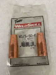 Tweco Weldskill WS21-50F Nozzle welding 1/2" Bore 2 each weld nozzles 1210-1346