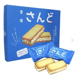 沖繩限定 宮古島 雪鹽 白巧克力夾心餅乾