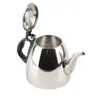 Stainless Steel Teapot Kettle Heat Resistant Handle 1.2L for Tea and Coffee