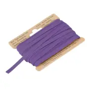 1/4 Inch Double Fold Bias Tape Continuous Bulk Bias Tape Purple 10 Yards