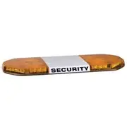 Narva Legion Light Bar Illuminated Opal Centre, 8 LED Modules - Amber, 0.9m, 12V