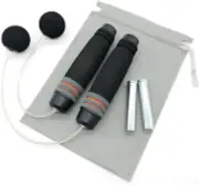Benvo Weighted Ropeless Jump Rope Cordless Speed Rope Skipping Rope for Doubl...