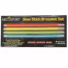 20 Glow Sticks Emoji Bracelets Neon 8” Glowstick Glow in the Dark Party Favors