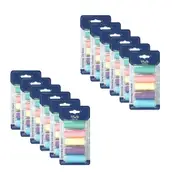 12x 5pc Malli Pastel Shades 180M Plastic Spool Sewing Garment Thread