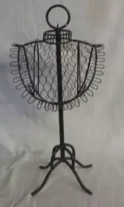 Store Display Fixtures NEW WIRE MESH JEWELRY COUNTER TOP DISPLAY 15" tall