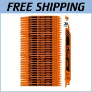 Versatile 30-Piece Wood Pruning Blades for Reciprocating Saws - 9-Inch Length