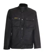 Barbour Logo-Patch Long-Sleeved Jacket S,XL,L,M black