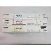 Genuine Canon GPR-30 Toner Set of 3 - Cyan, Magenta, Yellow - New in Box