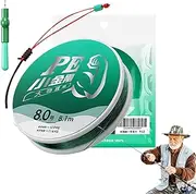 Braid Fishing Lines | 8 Strands Super Strong Braid Fishing Lines | Never Fade Casting String No Stretch Fish Gear for Freshwater, Saltwater & Professional