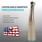 Estilo NSK Dental LED 1:1 Contra Angulo Baja Velocidad Pieza de Mano X25L KA